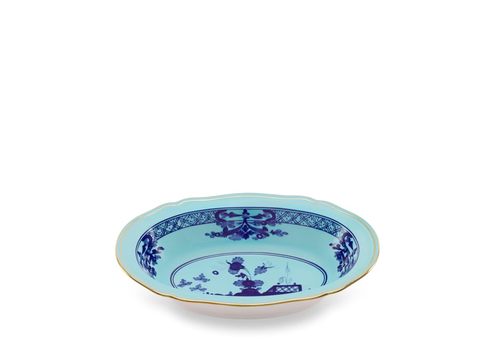 Oriente İtaliano- Iris Oval Kase