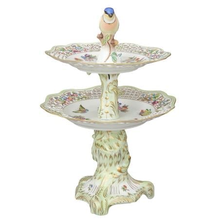 Queen Victoria VBO 2 Katlı Ajurlu Servis