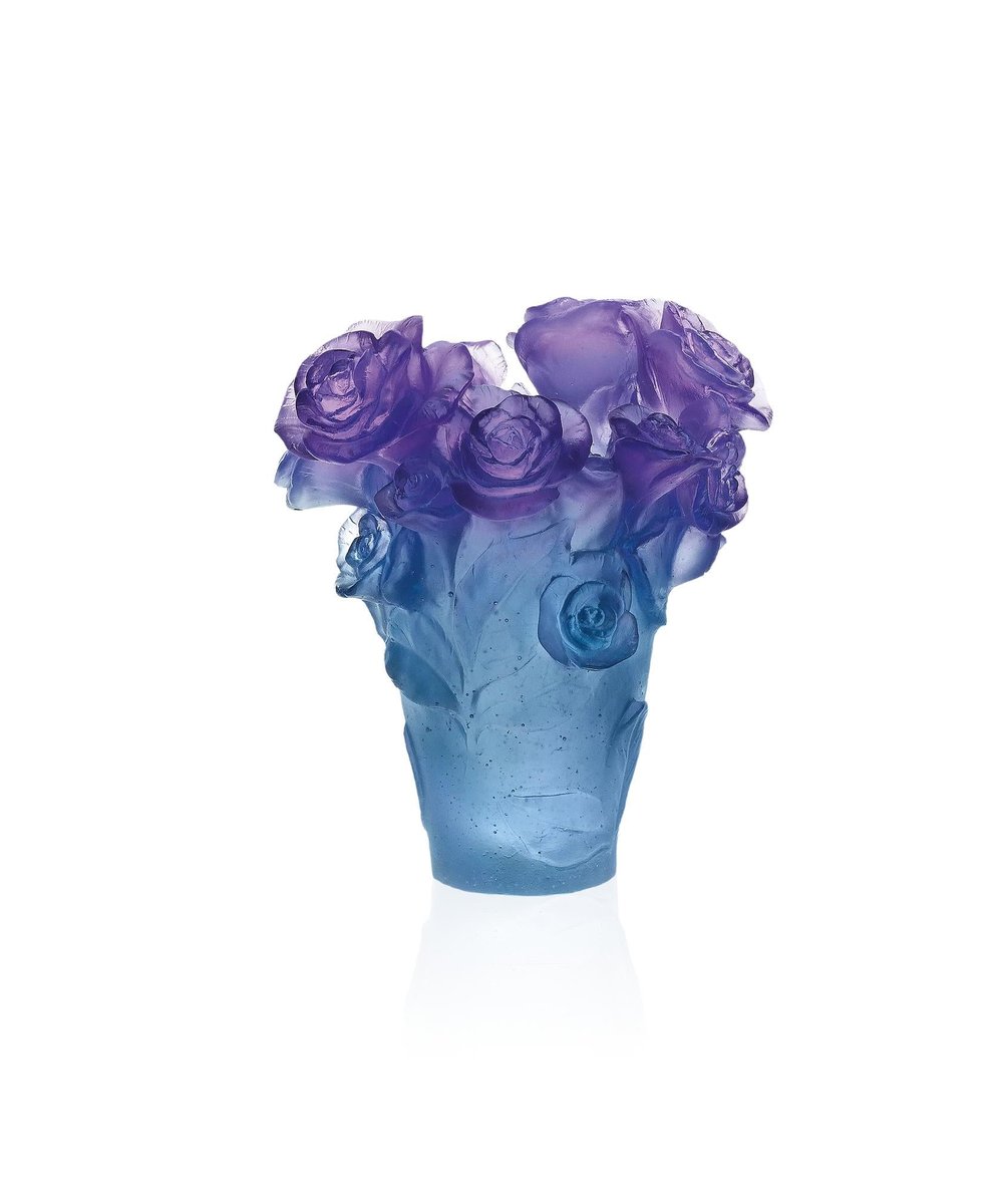 Rose Passion Small Vazo Mavi & Mor
