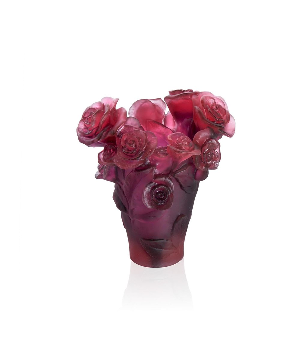 Rose Passion Small Vazo Kırmızı & Mor