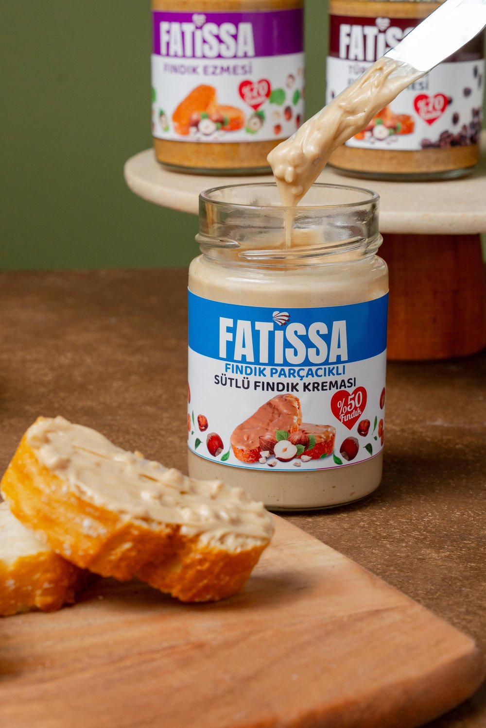 Fındık Parçacıklı Sütlü Fındık Kreması 300 g 