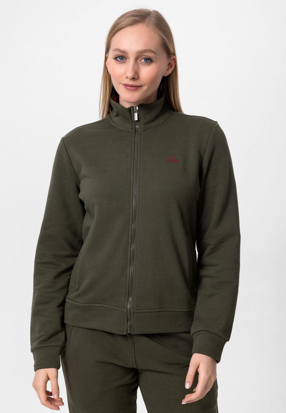 David Kadın Regular Fermuarlı Sweatshirt