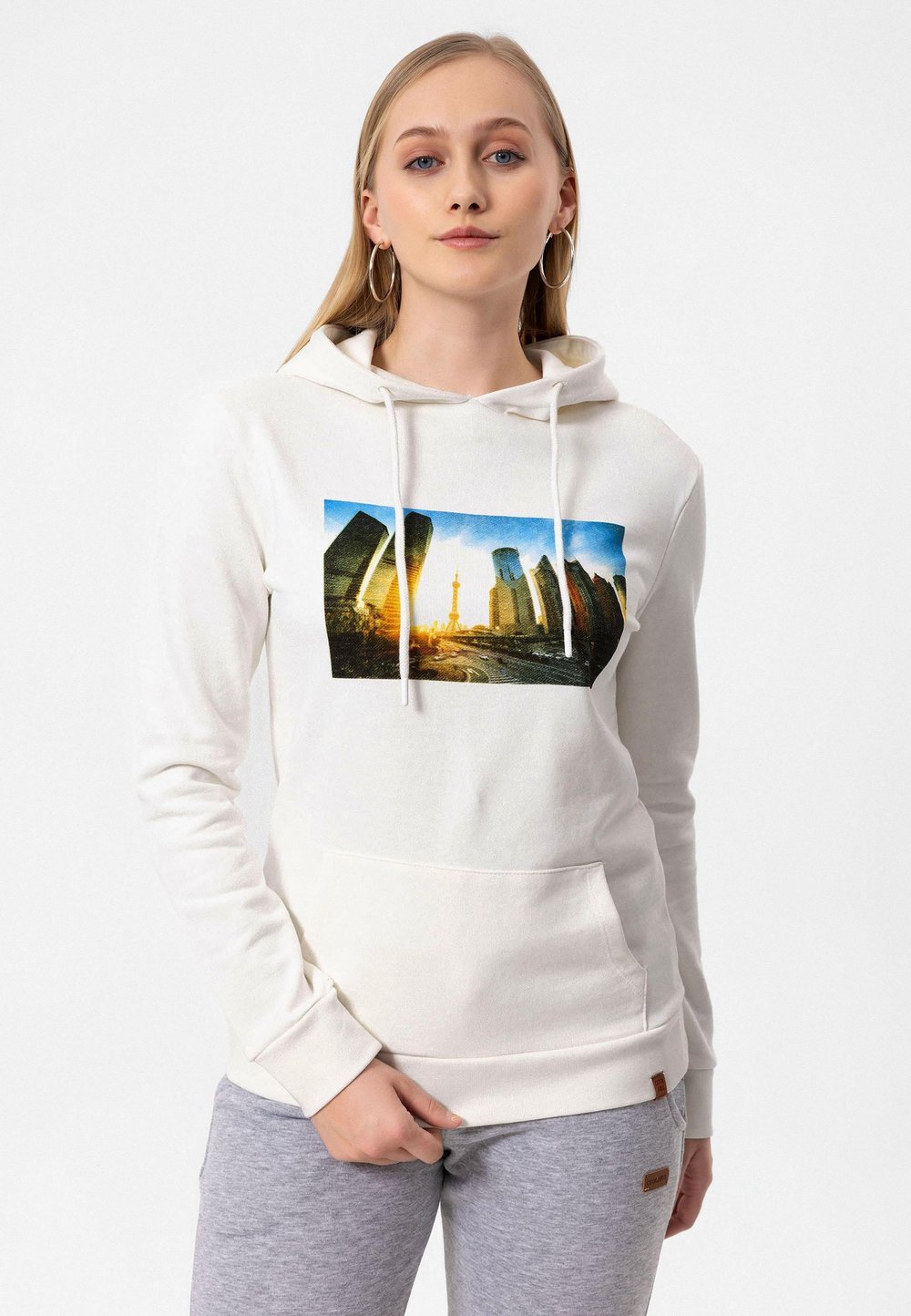 Simon Kadın Baskılı Sweatshirt