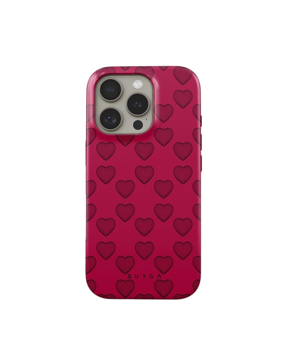 Iphone Uyumlu BURGA Çift Tabanlı Dayanıklı Single Not Sorry Desenli Kılıf