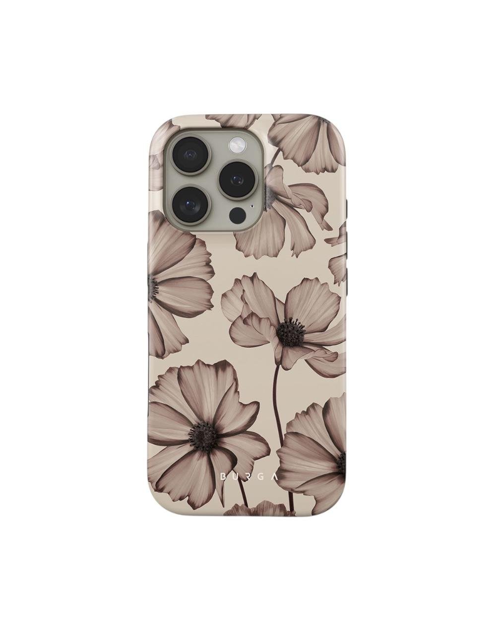 Iphone Uyumlu BURGA Çift Tabanlı Dayanıklı Barely Yours Desenli Kılıf