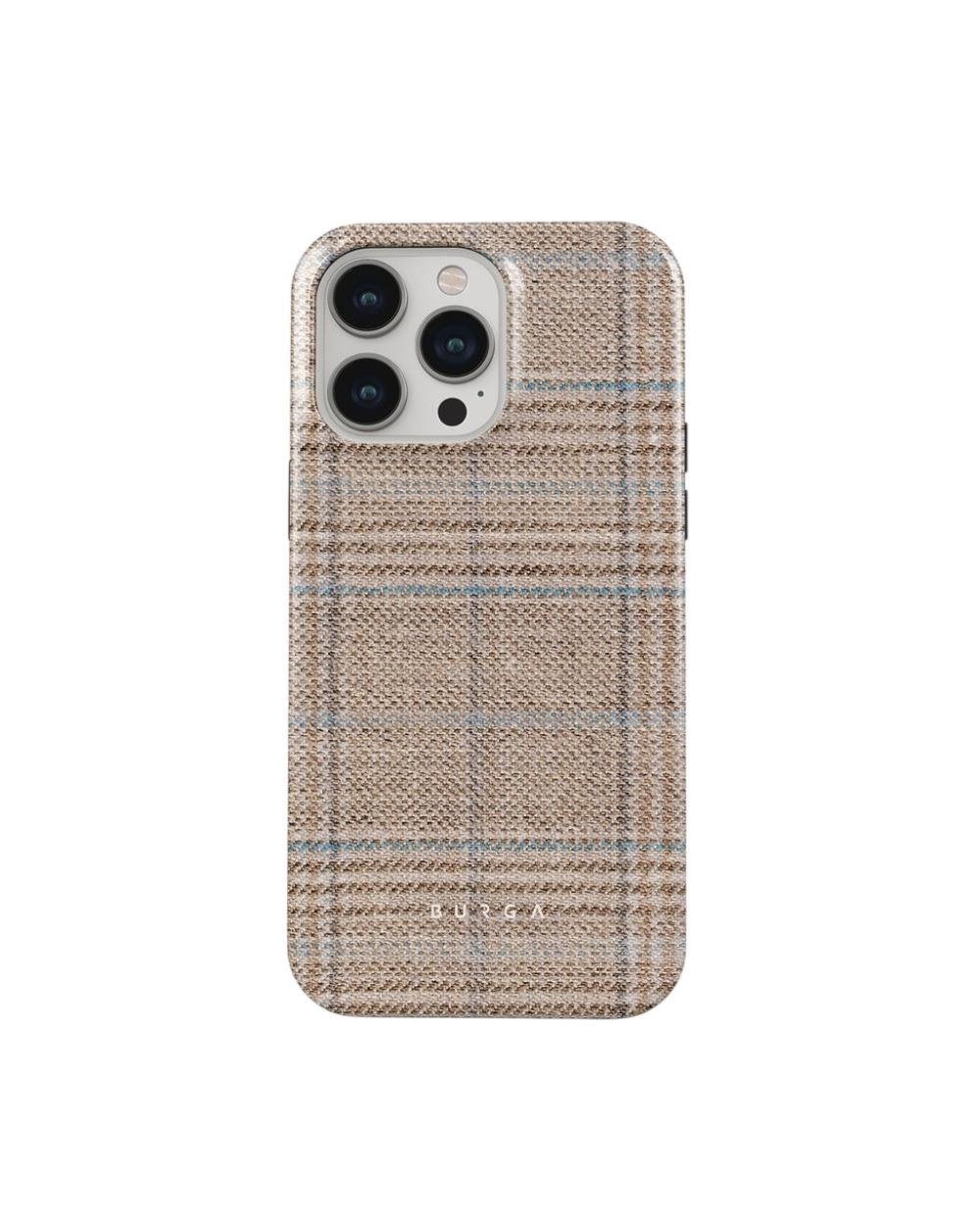 Iphone Uyumlu BURGA Çift Tabanlı Dayanıklı Cosy Sweater Desenli Kılıf