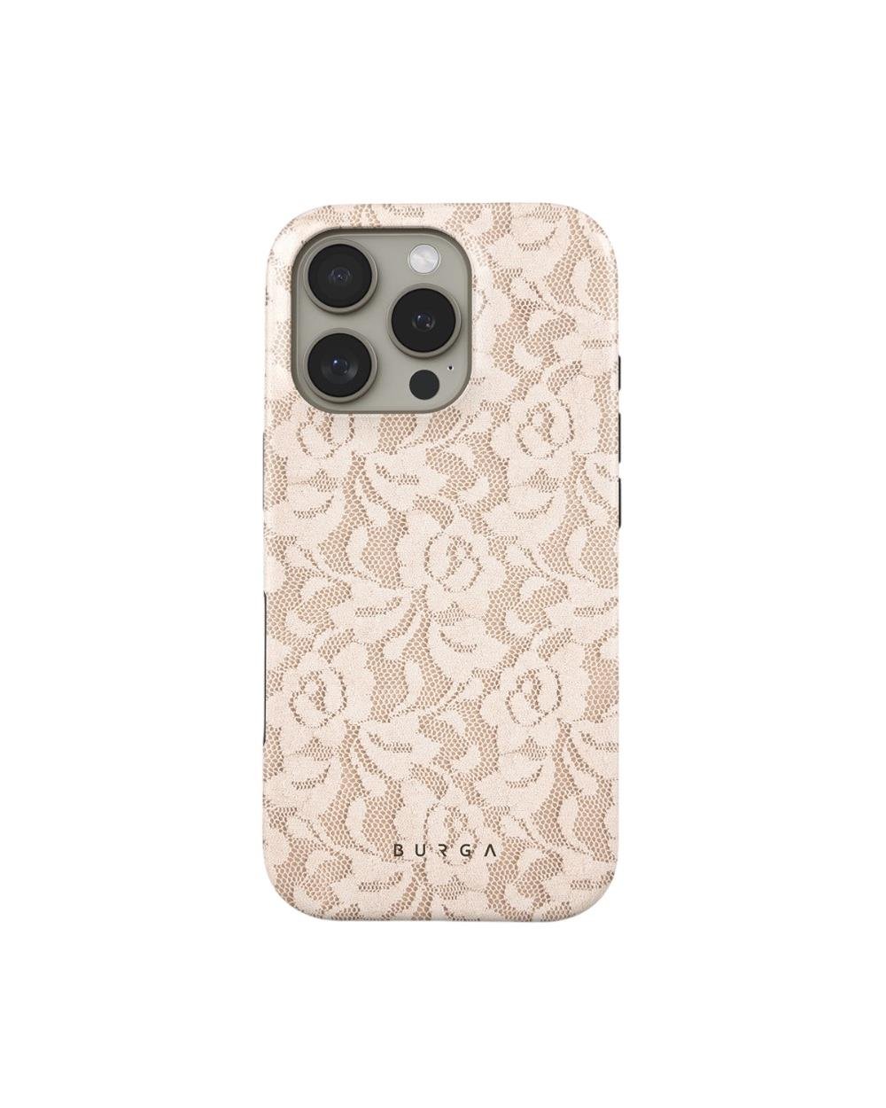 Iphone Uyumlu BURGA Çift Tabanlı Dayanıklı Gone Country Desenli Kılıf