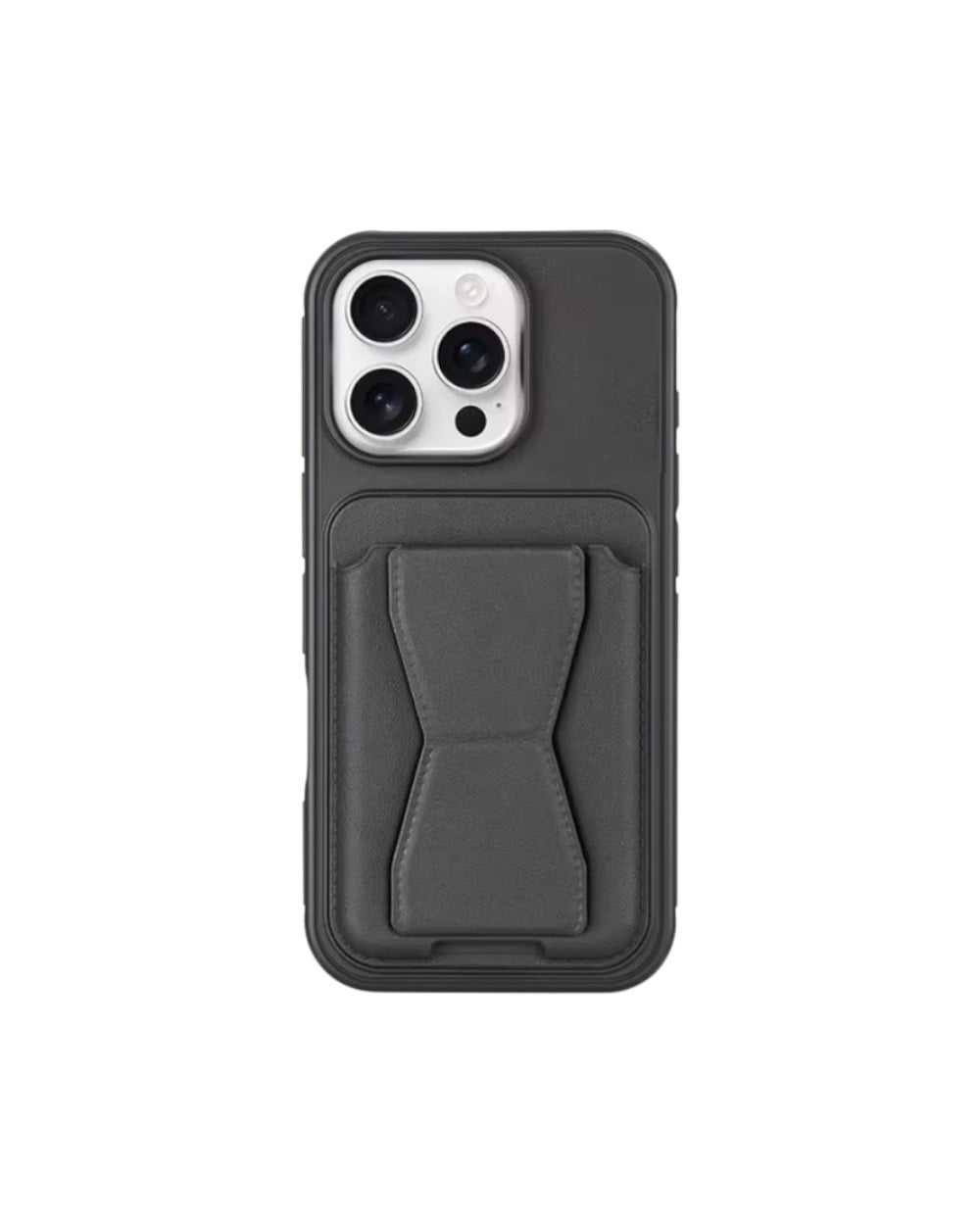 Telefon KılıfıIphone Uyumlu Flex Wallet Deri Kartlıklı Standlı Kılıf