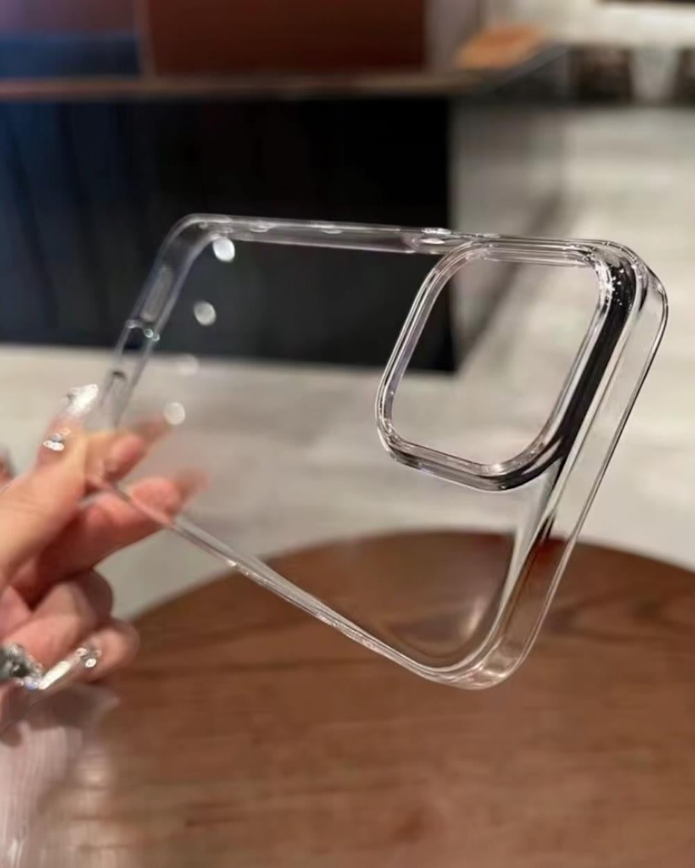 Iphone Uyumlu Sert Crystal Clear Şeffaf Sararmaz Kılıf