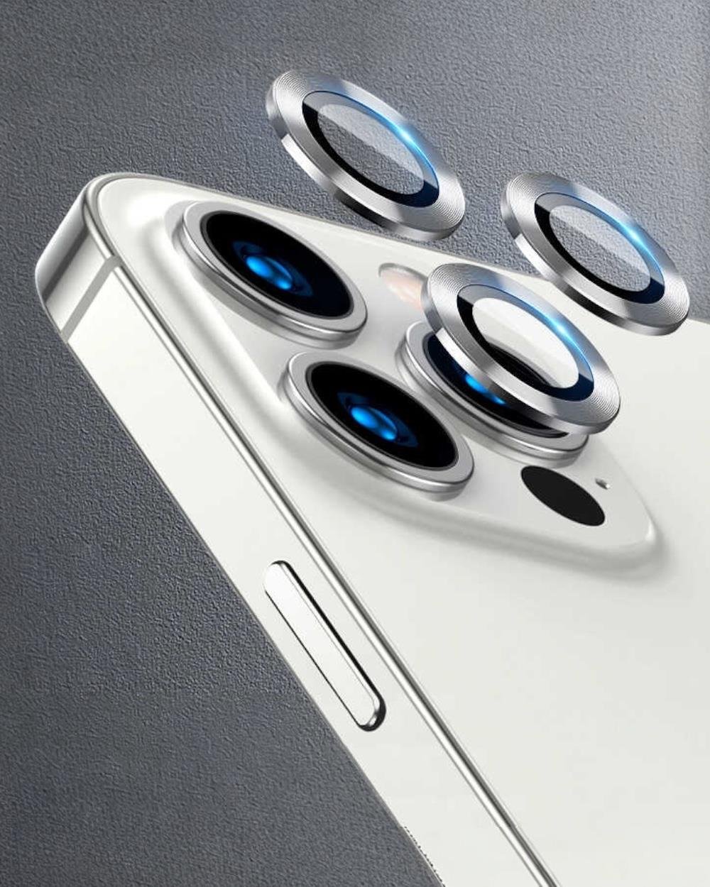 Iphone Uyumlu Takma Aparatlı Cam Safir Kamera Lens Koruyucu