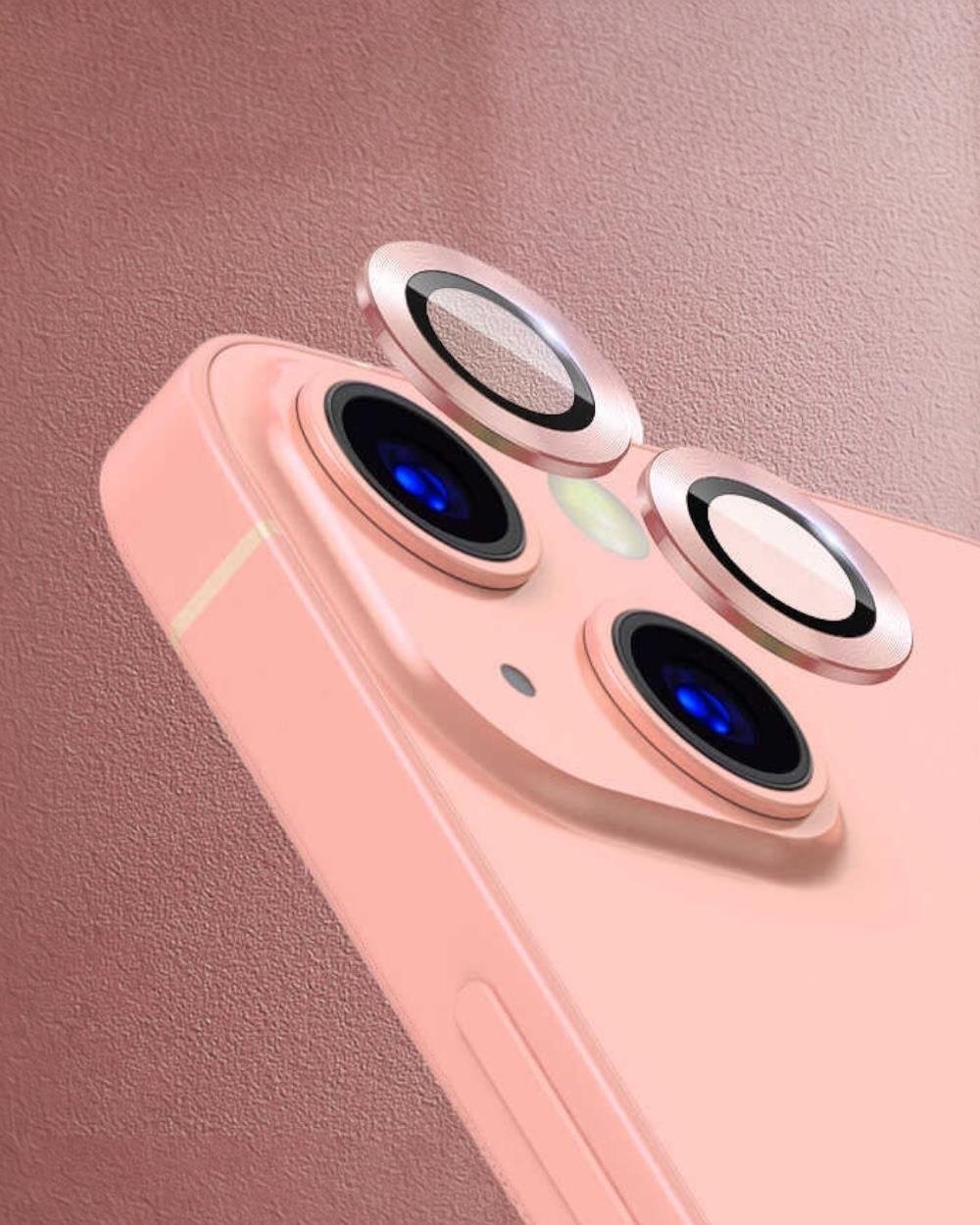 Iphone Uyumlu Temper Camlı Alüminyum Kamera Lens Koruyucu