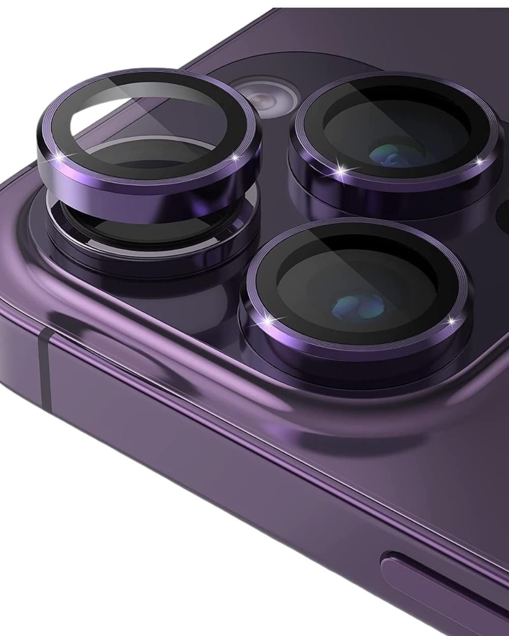 Iphone Uyumlu Temper Camlı Alüminyum Kamera Lens Koruyucu