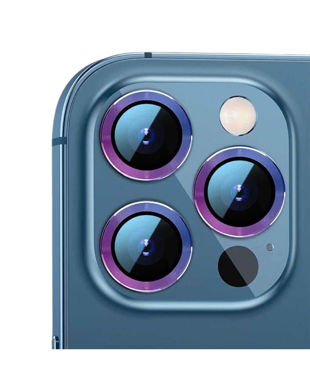 Iphone Uyumlu Temper Camlı Alüminyum Kamera Lens Koruyucu