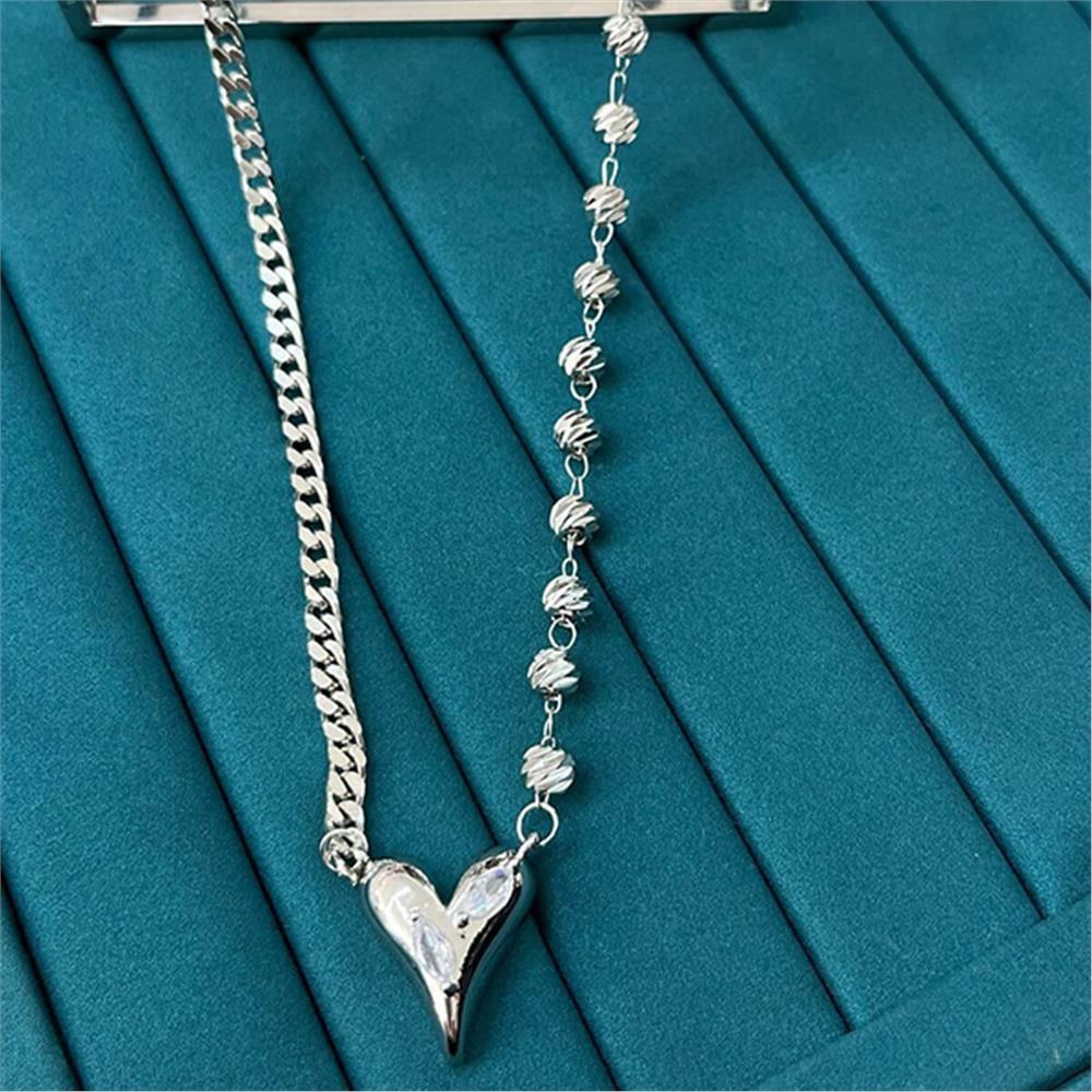 Çelik Silver Kolye 45Cm