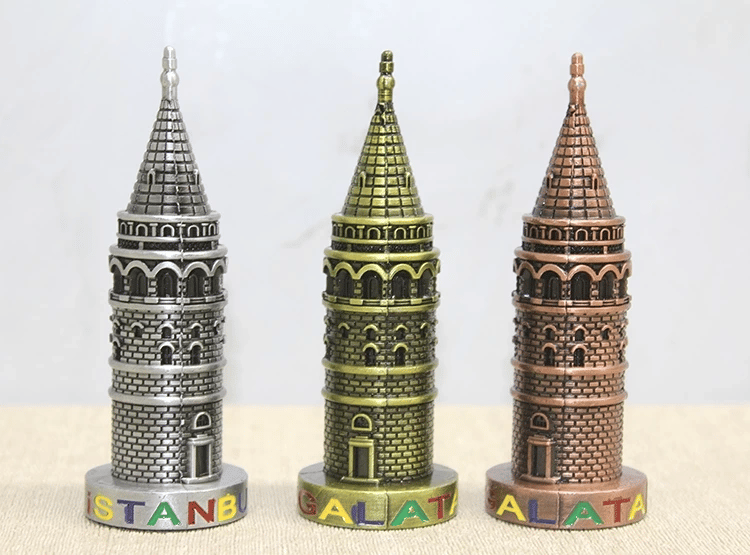 Metal Galata Kulesi Alk4317