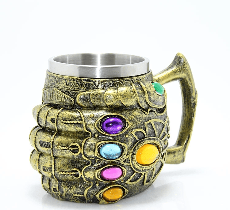 Paslanmaz Çelik Thanos Eli Kupa Bardak  Alk1013