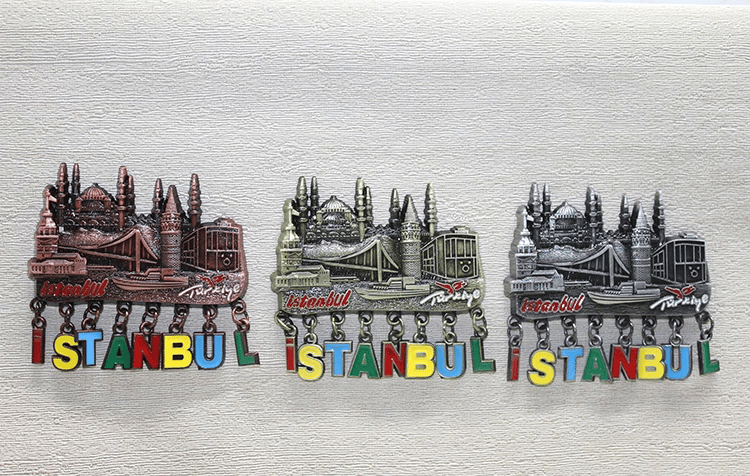 Sarkaçlı İstanbul Temalı Magnet Alk4305