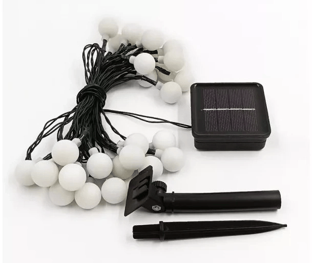 Solar 5m 28 Led Top Rgb Siyah Kablolu