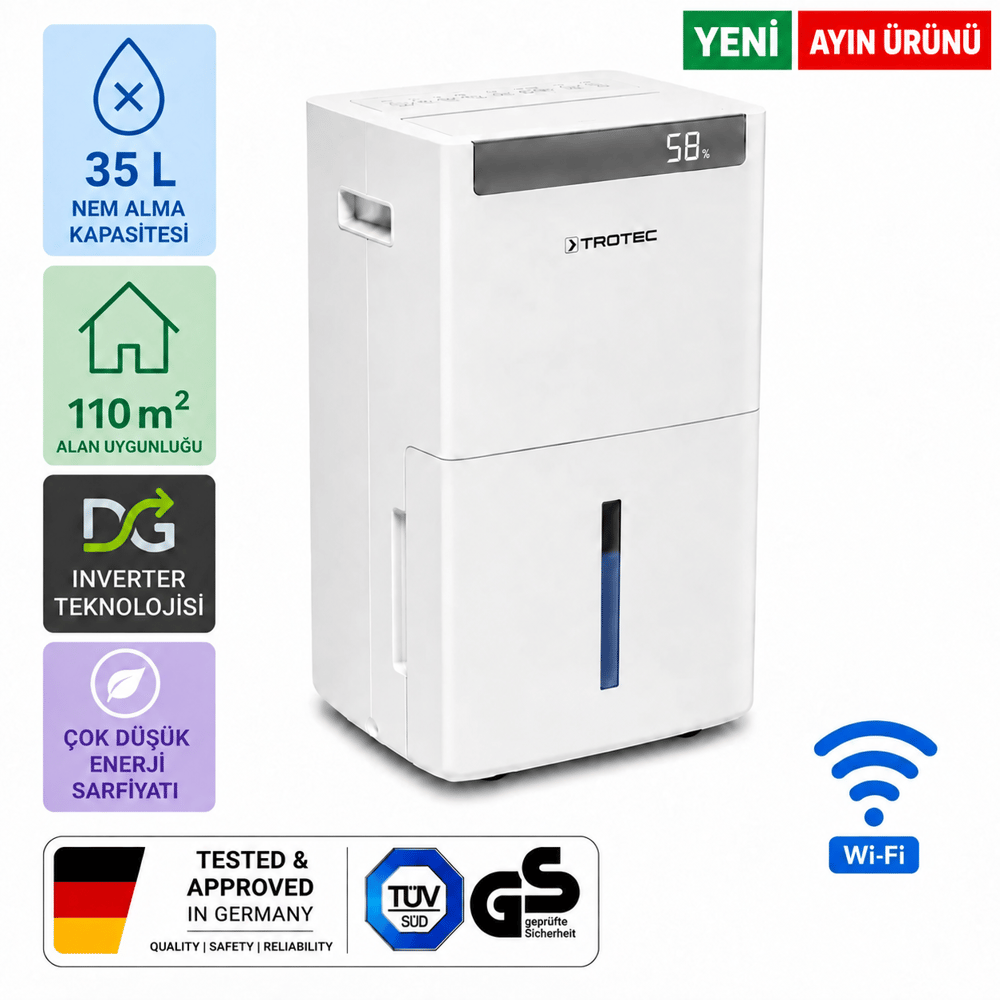 İnverter Nem Alma Cihazı TTK-I 110 WiFi