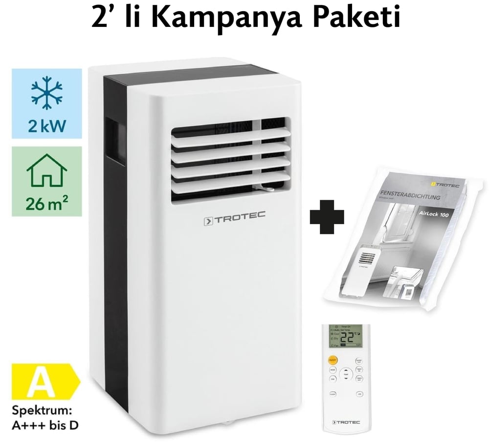 Mobil Klima PAC 2100 X + Pencere Kiti