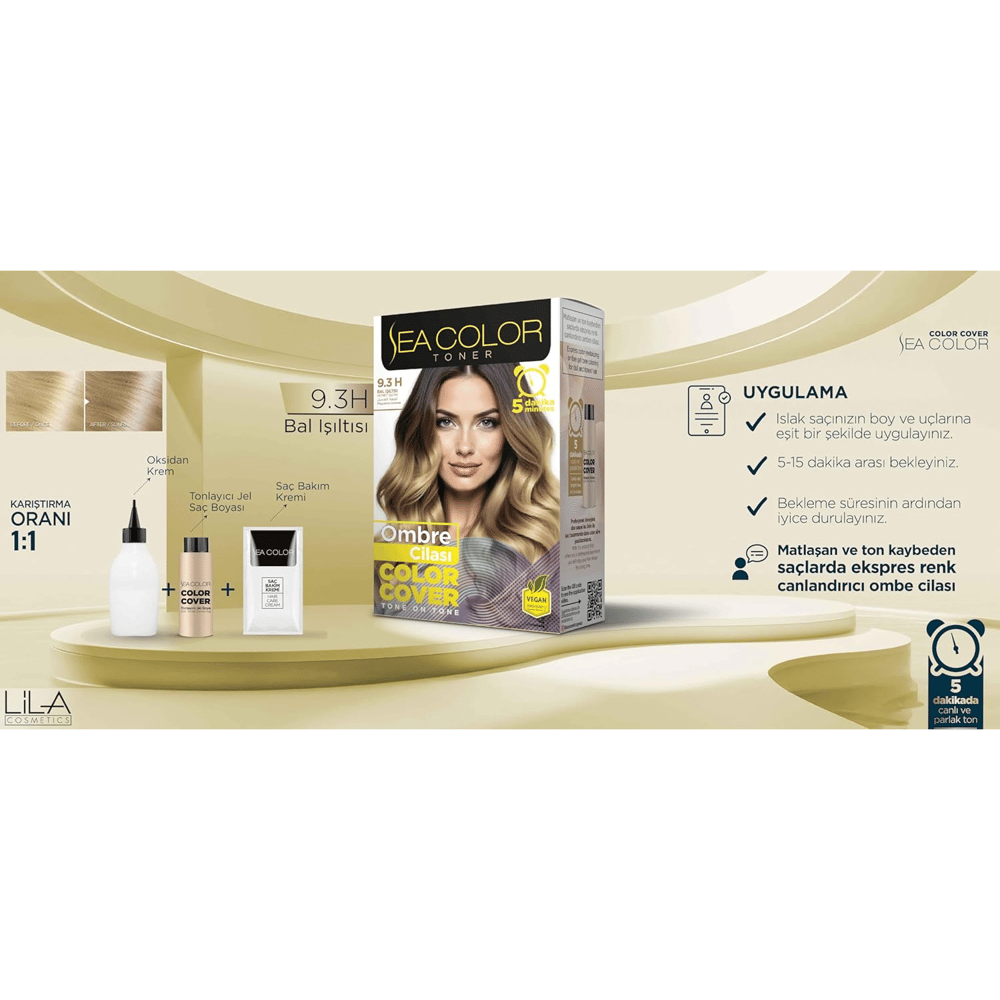9.3H Bal Işıltısı OMBRE SAÇ CİLASI