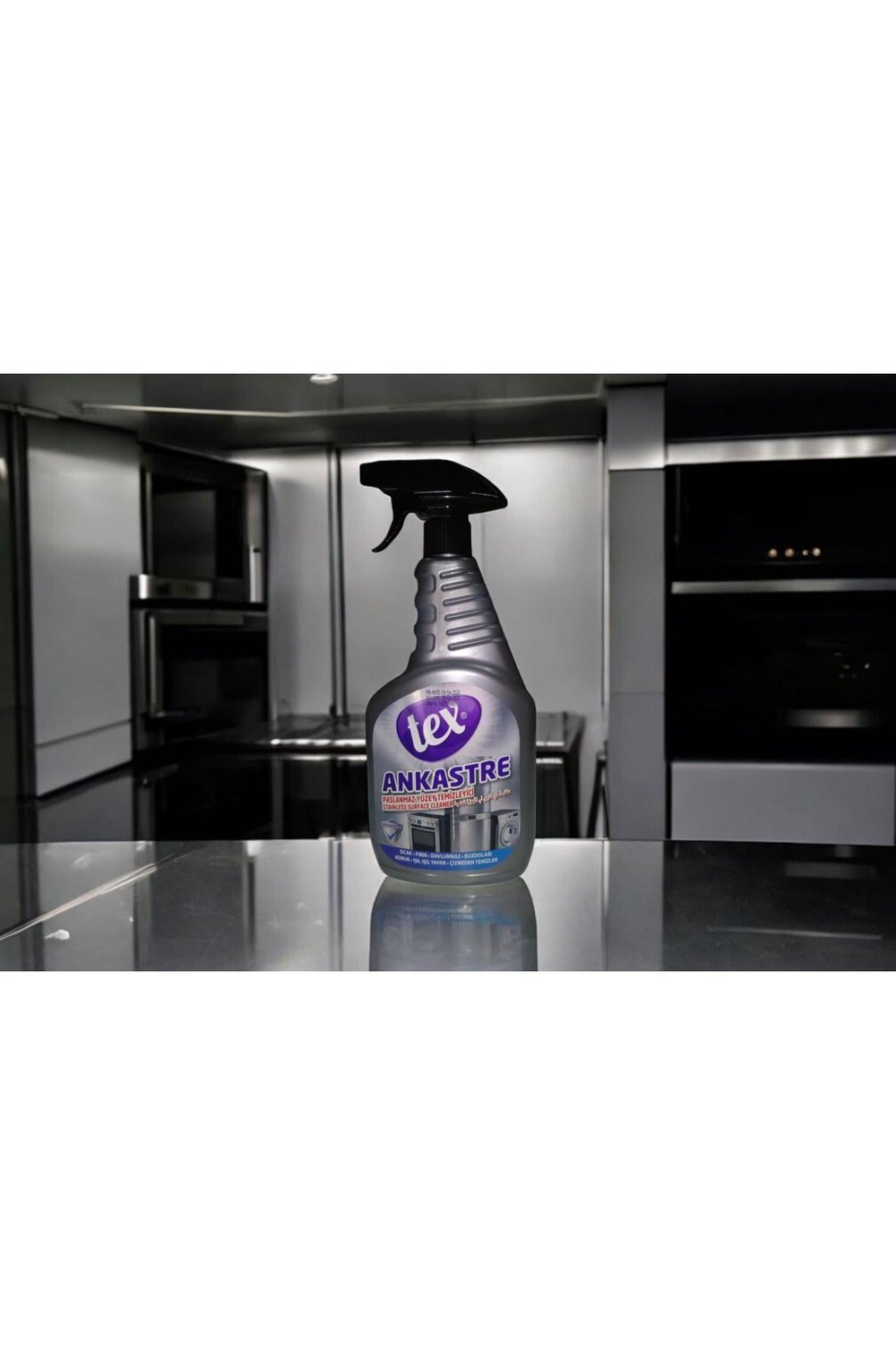 ANKASTRE PASLANMAZ YÜZEY TEMİZLEYİCİ 750ML