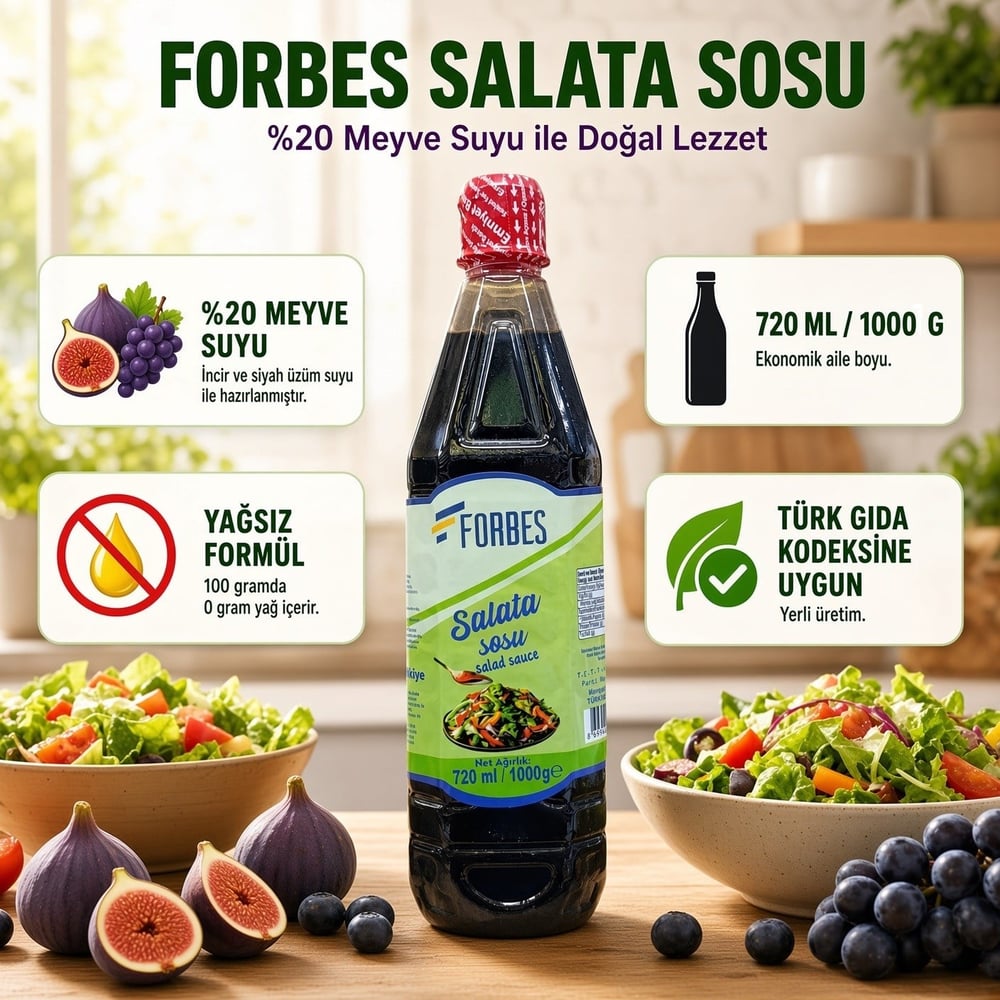 Ekşi Sos (SALATA SOSU) 750ml (1000GR)