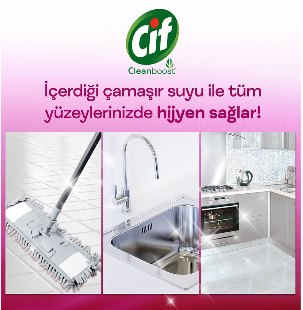 Jel Yüzey Temizleyici Cleanbost Çiçek Ferahlığı 750 ML