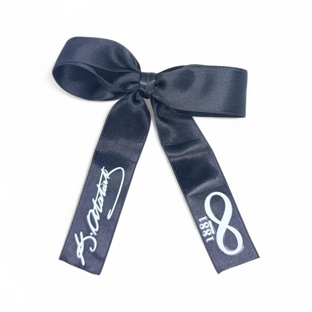 M. Kemal Atatürk İmzalı El Yapımı Fiyonk Pens Toka