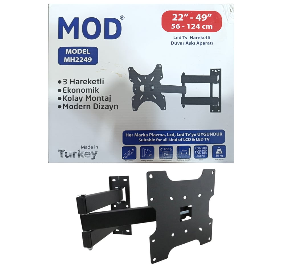 MOD® Led TV Haraketli Duvar Askı Aparatı