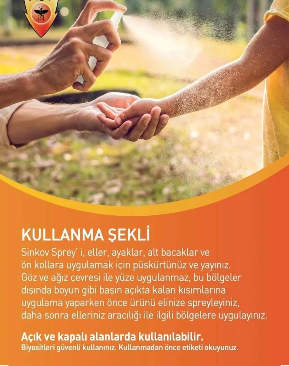 Sinek ve Kene Kovucu Sprey Losyon 100ML