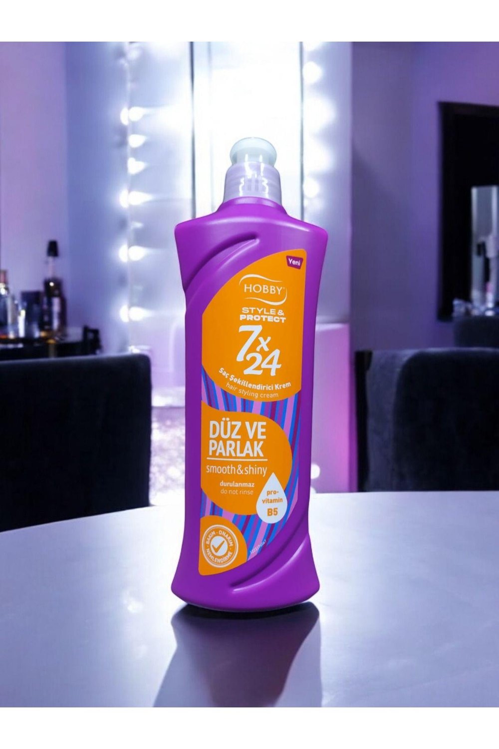 Style & Protect 7x24 Düz ve Parlak Saç Şekillendirici Krem 250ml