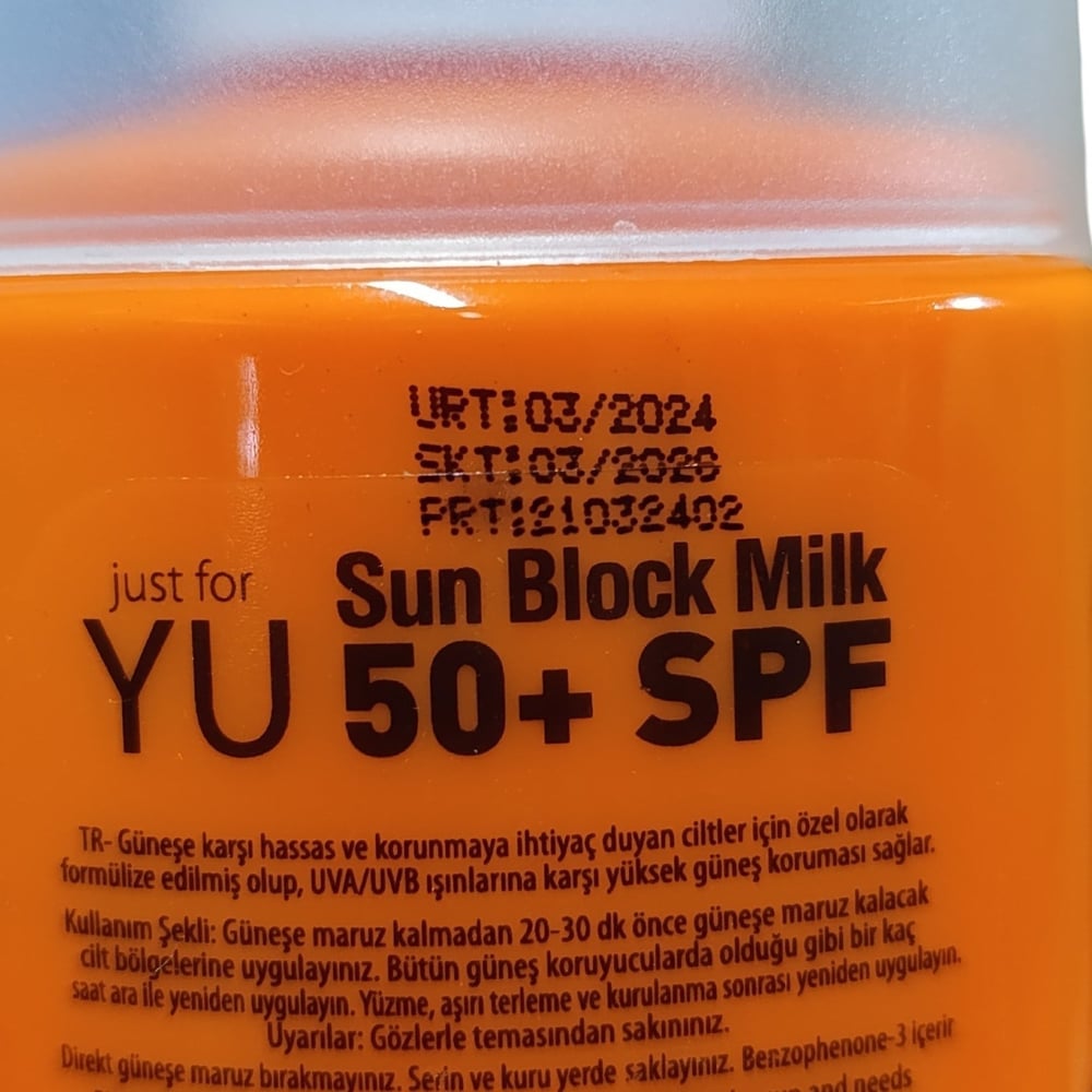 Sun Block Milk SPF 50+ Nemlendirici Güneş Spreyi 200 ml