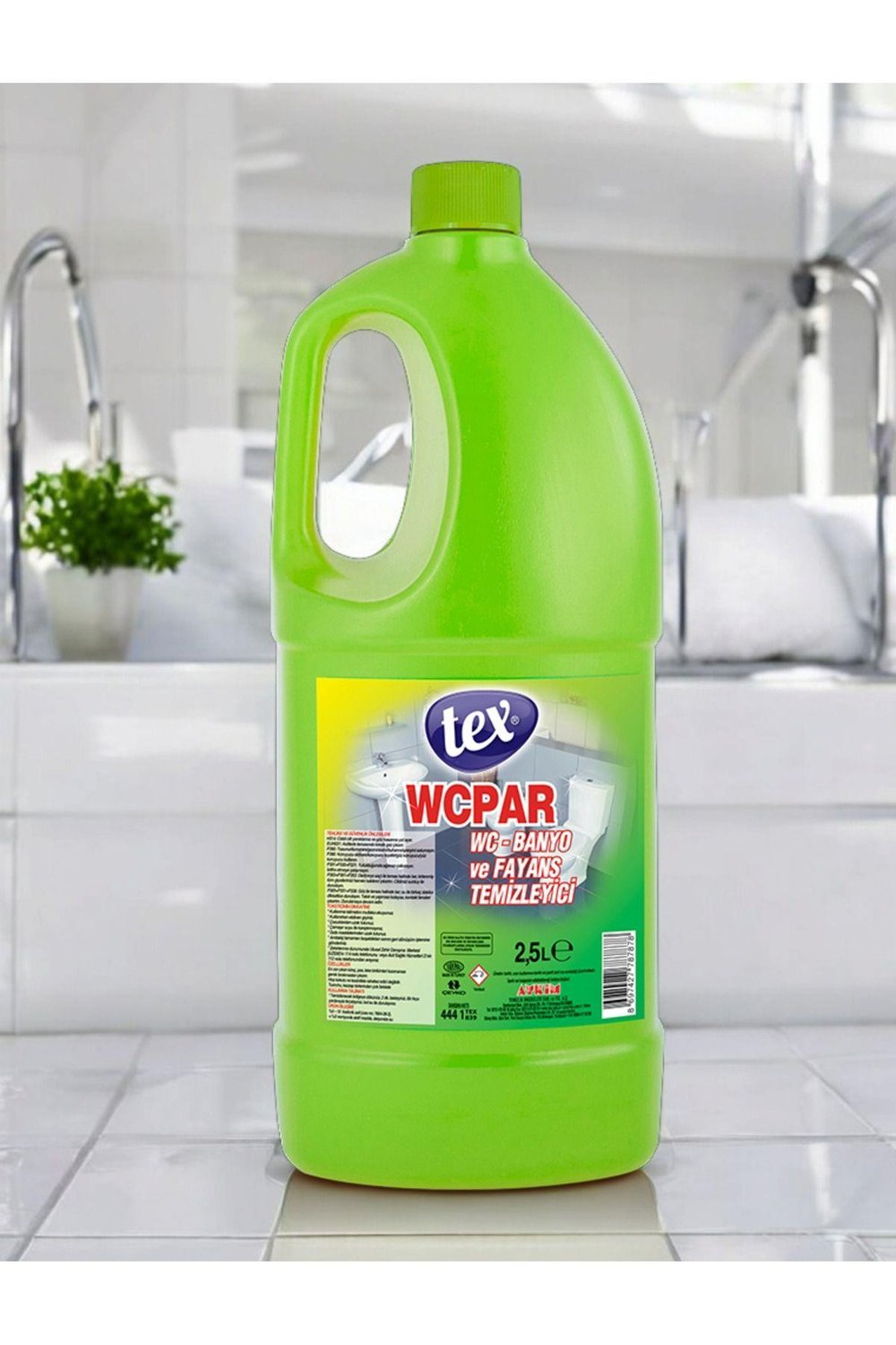 WCPAR 2.5 LT WC, BANYO ve FAYANS TEMİZLEYİCİ