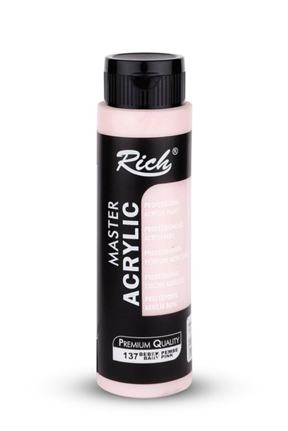 MASTER AKRİLİK - BEBEK PEMBE 500ml