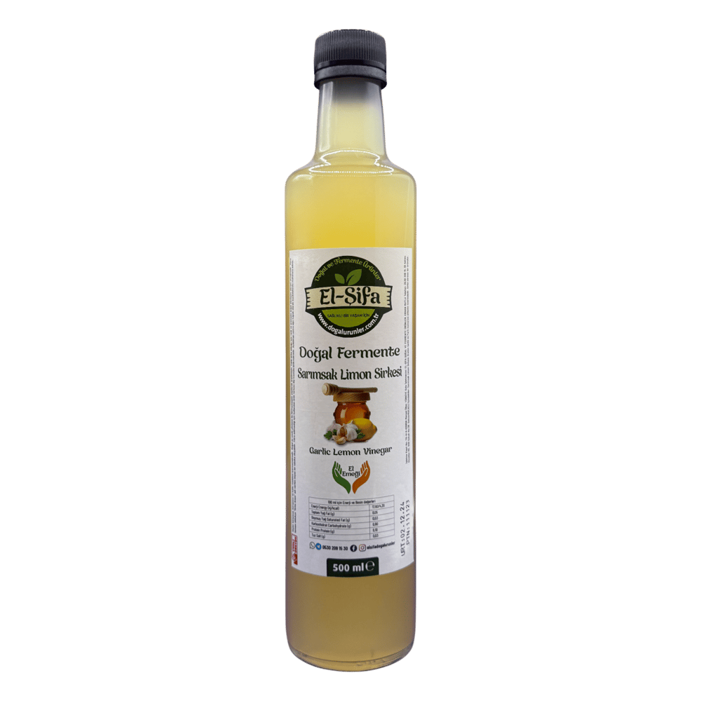 Sarımsak Limon Sirkesi