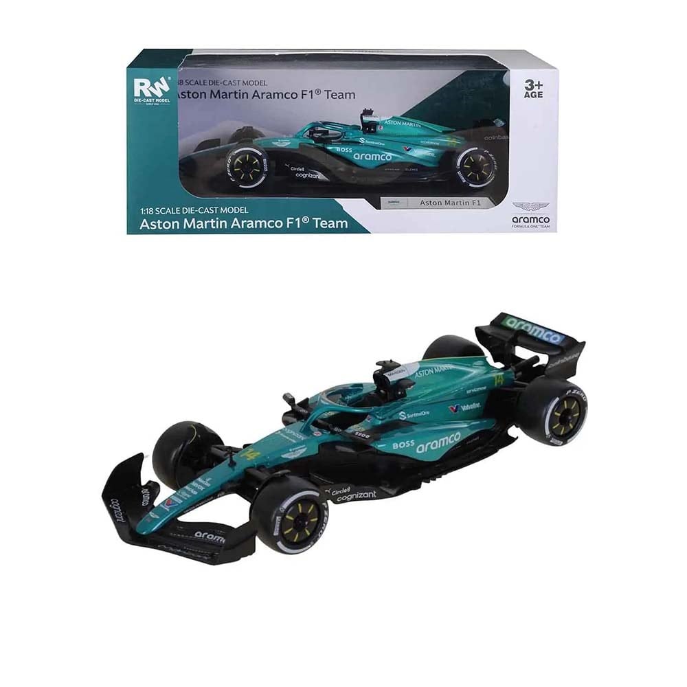 Seher 1:18 F1 Aston Martin Çek Bırak Araba