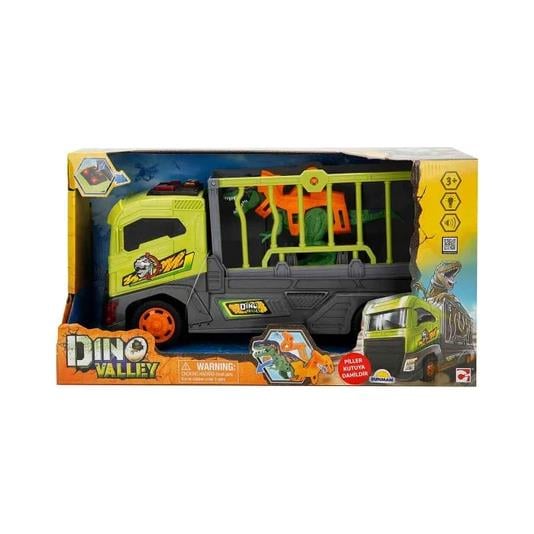 Dino Valley Işıklı ve Sesli Dinozor Taşıma Aracı Yeşil