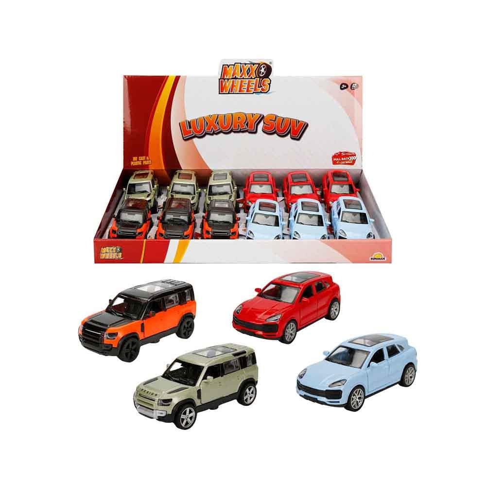 SunmanSunman 1:43 Maxx Wheels Suv Araba 10 cm