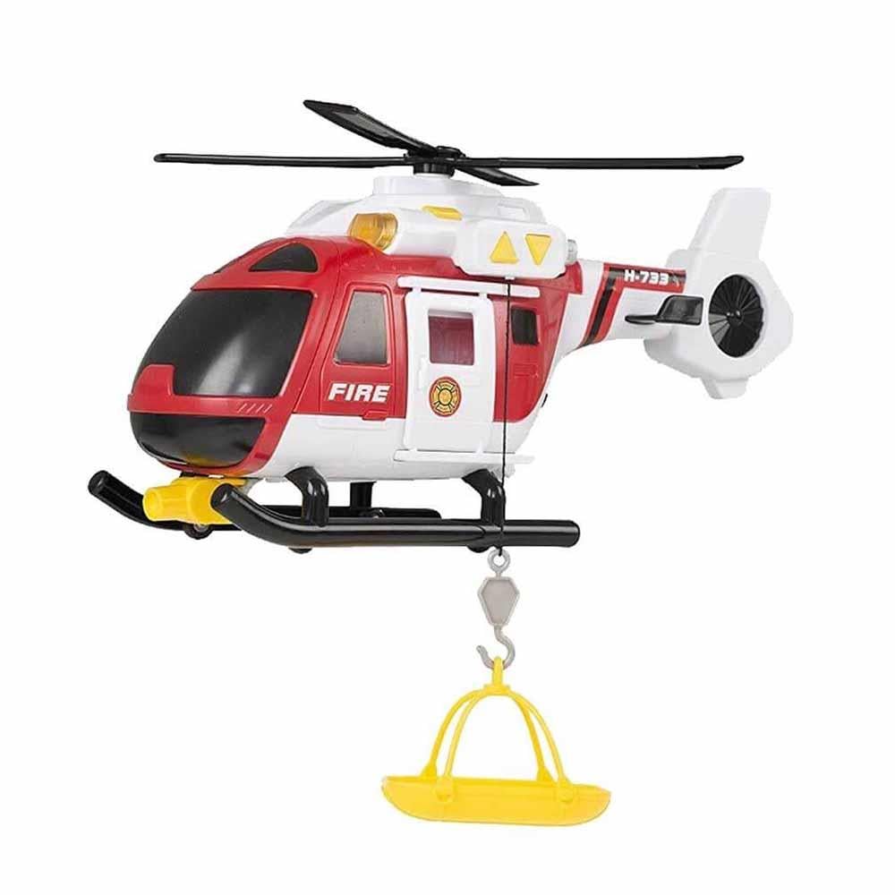 Sunman Teamsterz Sesli ve Işıklı İtfaiye Kurtarma Helikopteri
