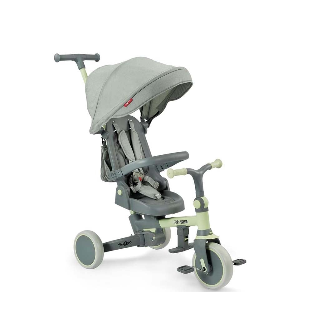Baby2GoBaby2Go Sarı Go Bike Ebeveyn Kontrollü İtmeli 3 Teker Katlanır Bisiklet