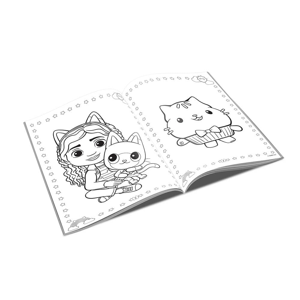 Ks Games Gabbys Dollhouse Boyama Kitabı