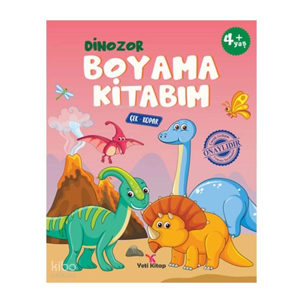 Yeti KitapDinozor Boyama Kitabı