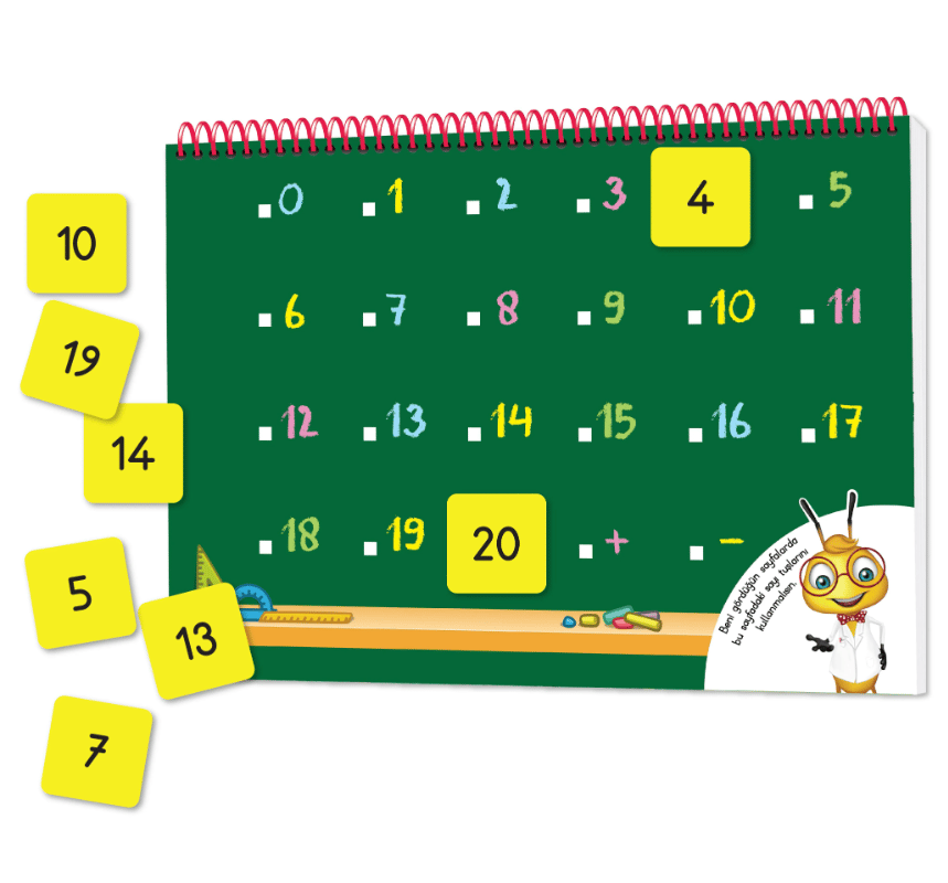 Cırt Cırtlı Matematik Kitabım 3-6 Yaş