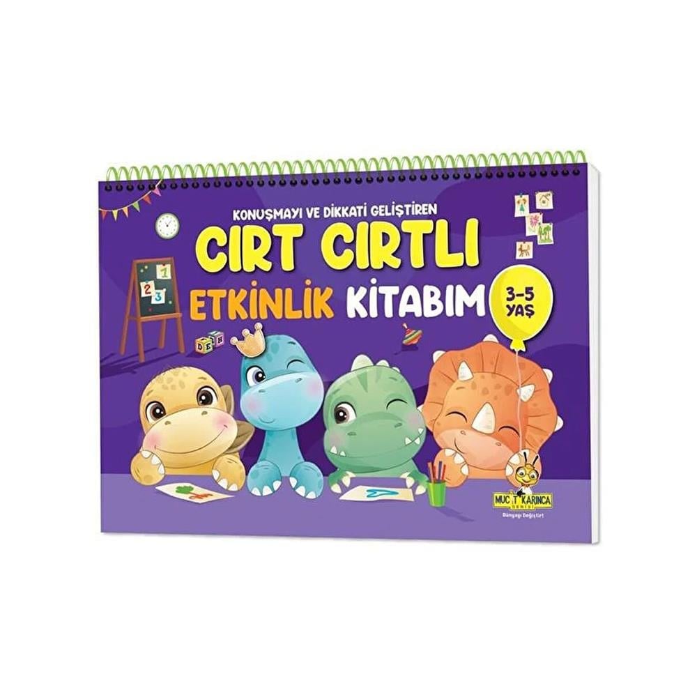 Yükselen ZekaCırt Cırtlı Etkinlik Kitabım 3-5 Yaş