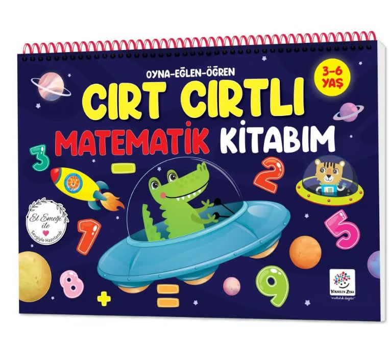 Cırt Cırtlı Matematik Kitabım 3-6 Yaş