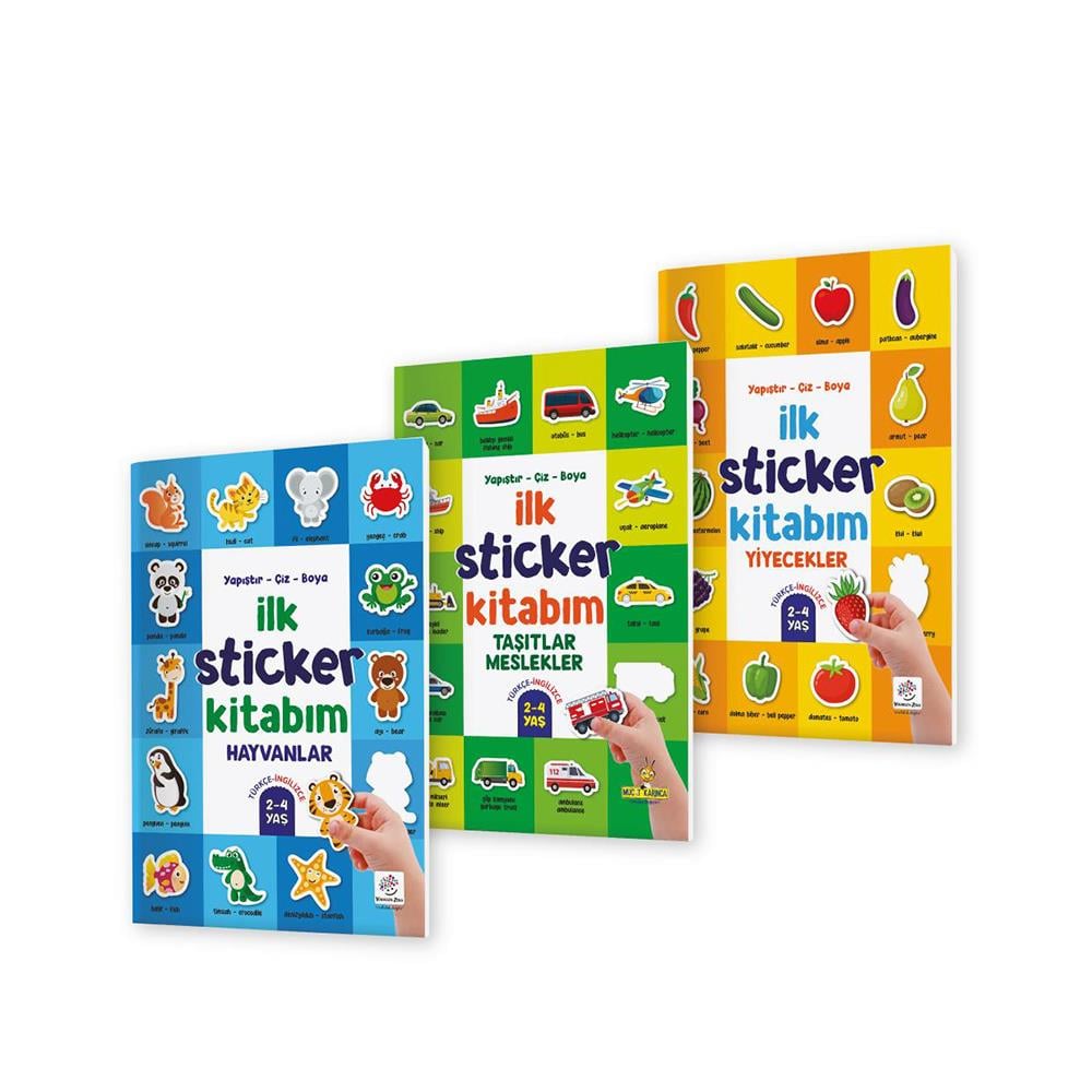 Yükselen Zekaİlk Sticker Kitabım Seti
