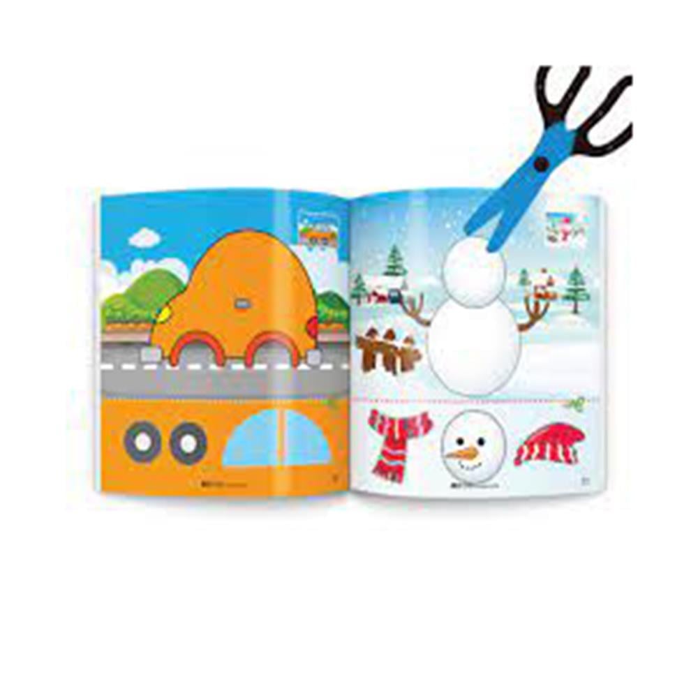 Makaslı Kitap Kes Yapıştır