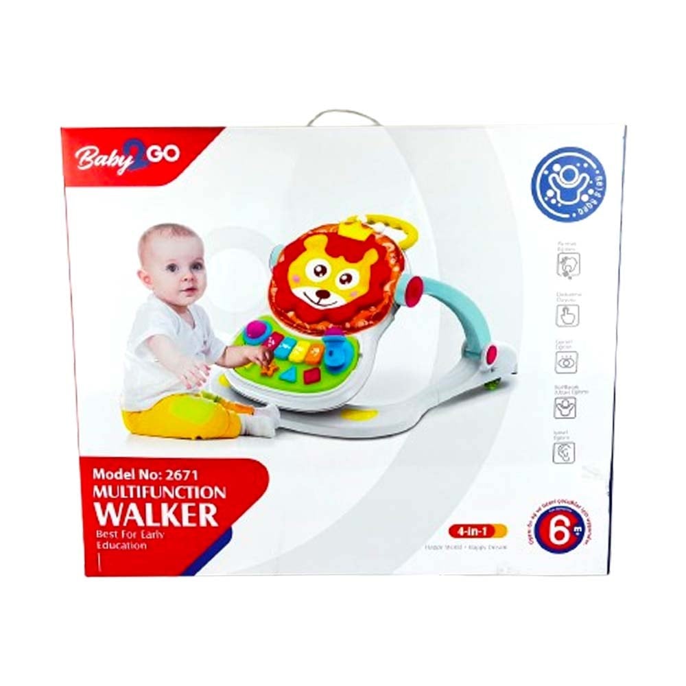Baby2 Go 4ü1 Arada Yürüteç İlk Arabam Eğitici Oyuncak Seti