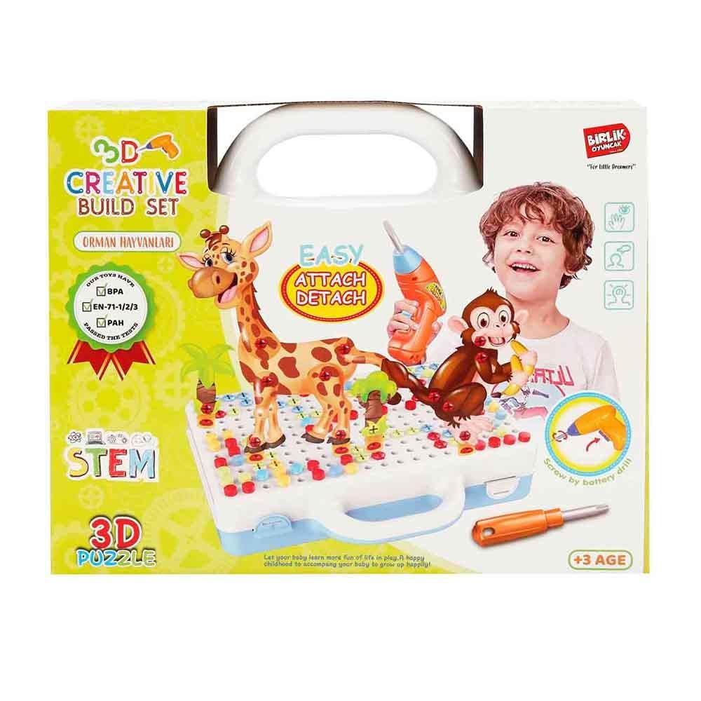 Yaratıcı 3D 340 Parça Matkaplı Tamir Seti